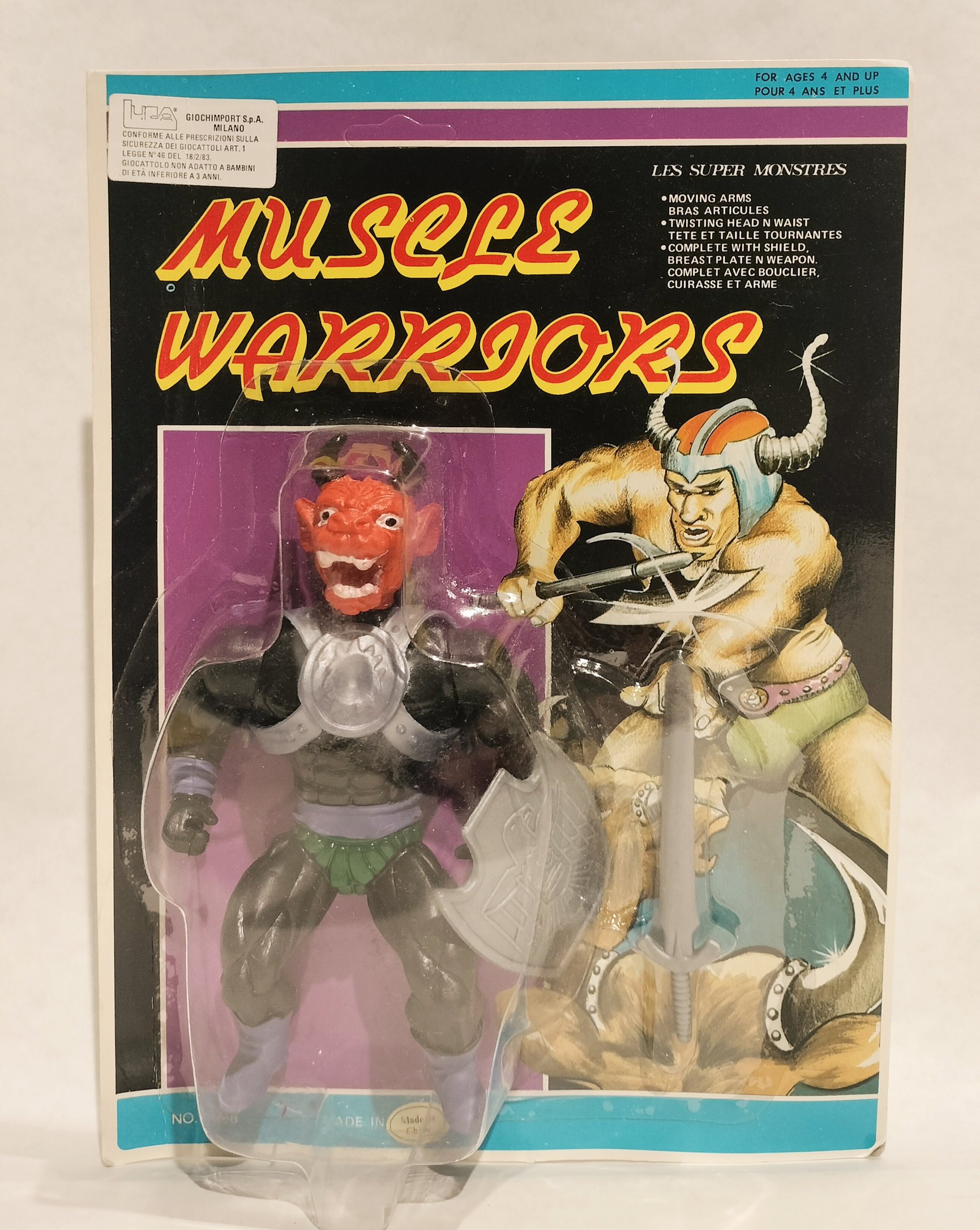 Serie Muscle Warriors – Dragon – n Blister