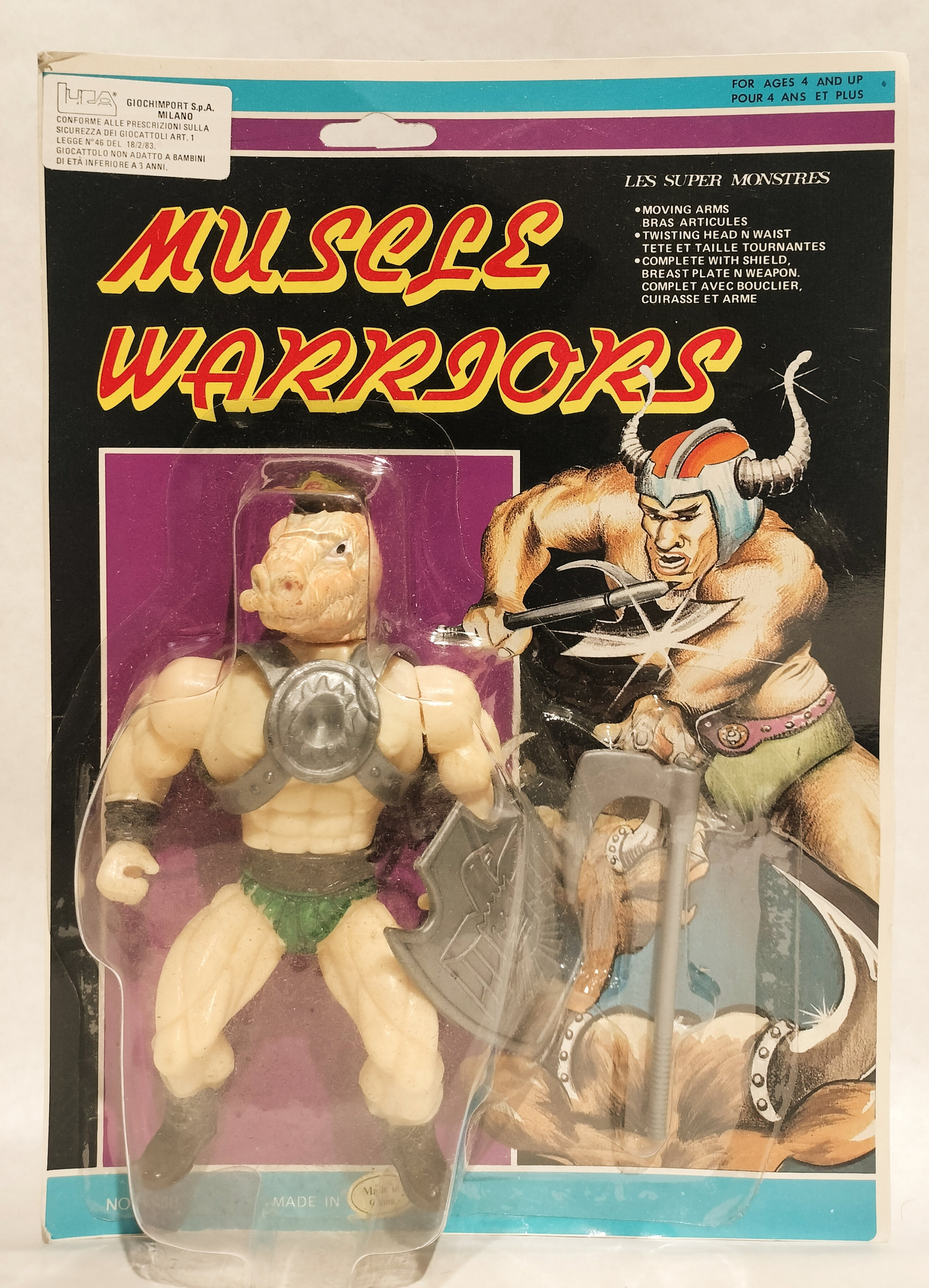 Serie Muscle Warriors – Dino man – n Blister
