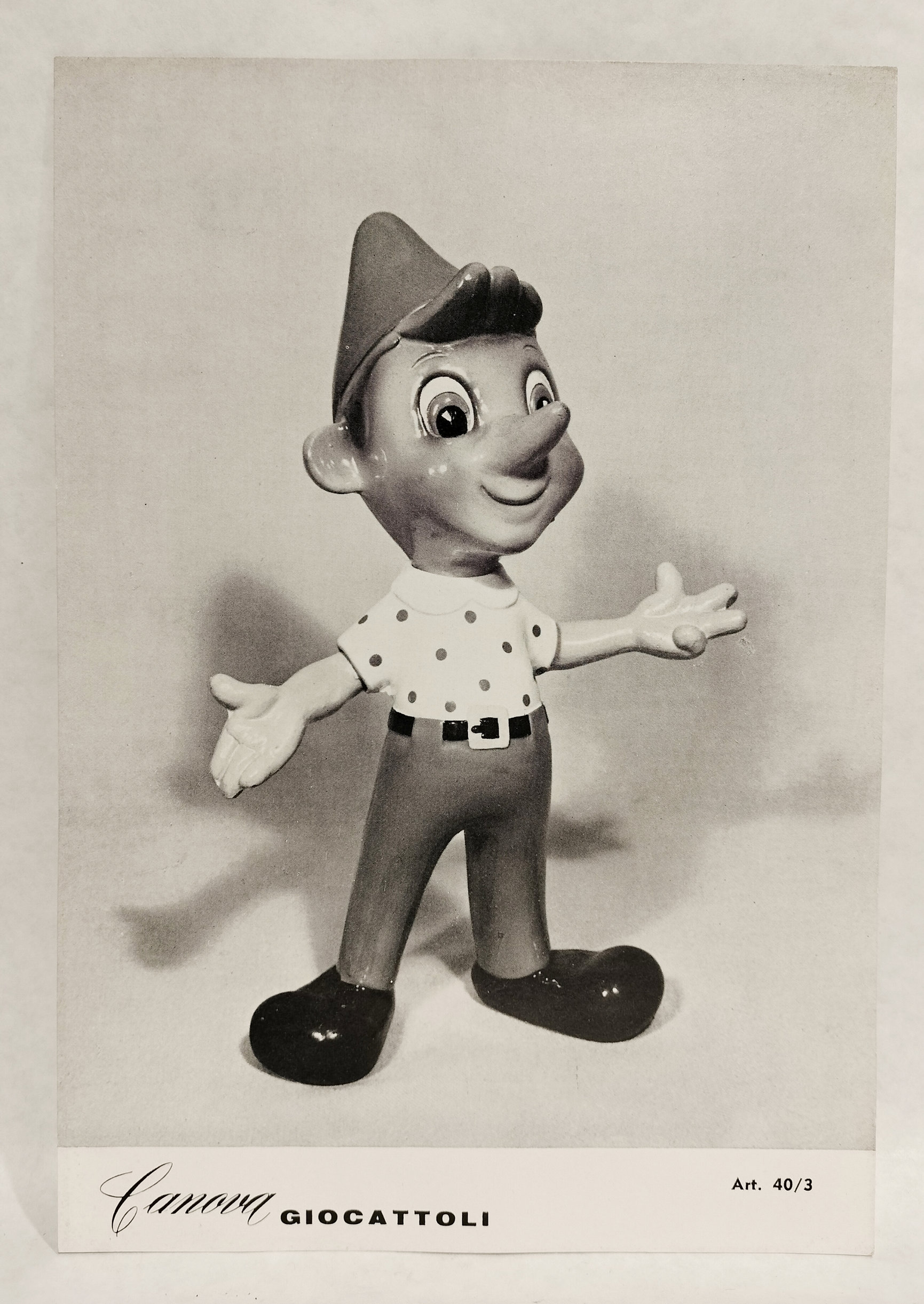 Scheda Originale Canova – Pinocchio