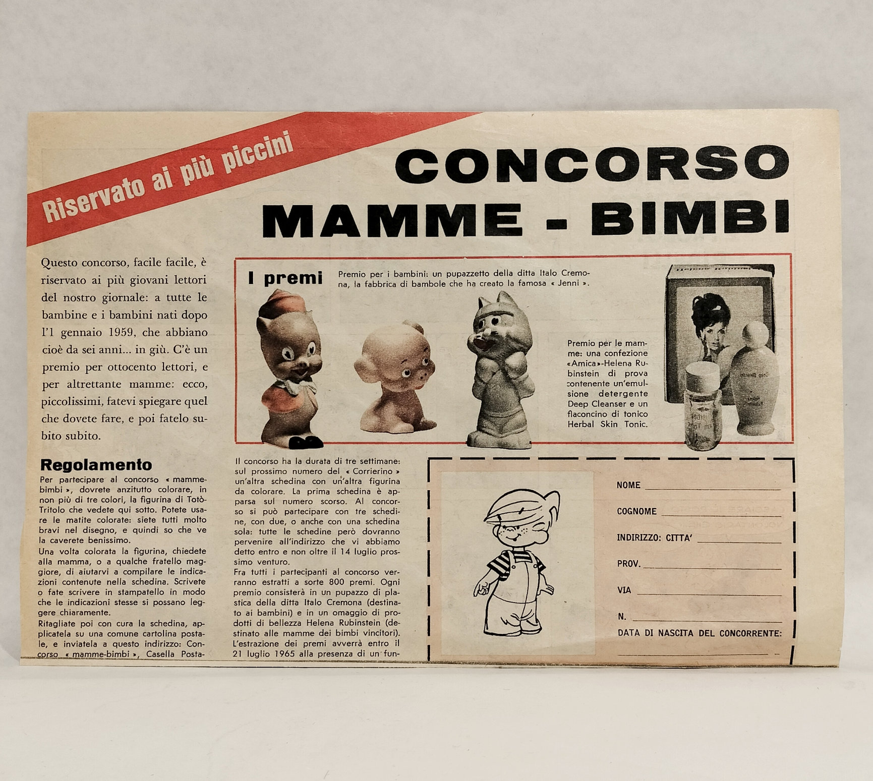 Articolo Giornale Italocremona
