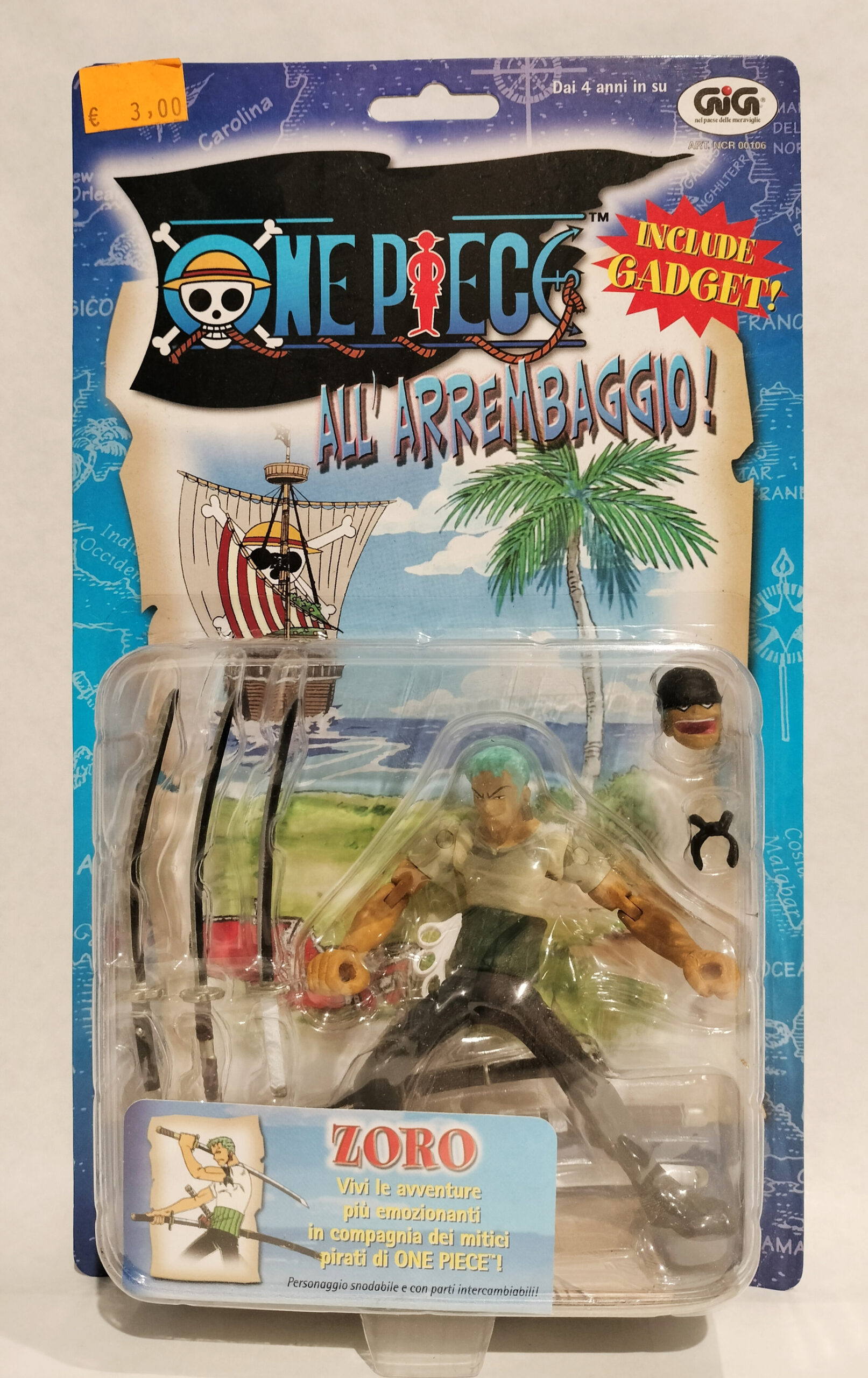 Serie One Piece – Zoro – In Blister