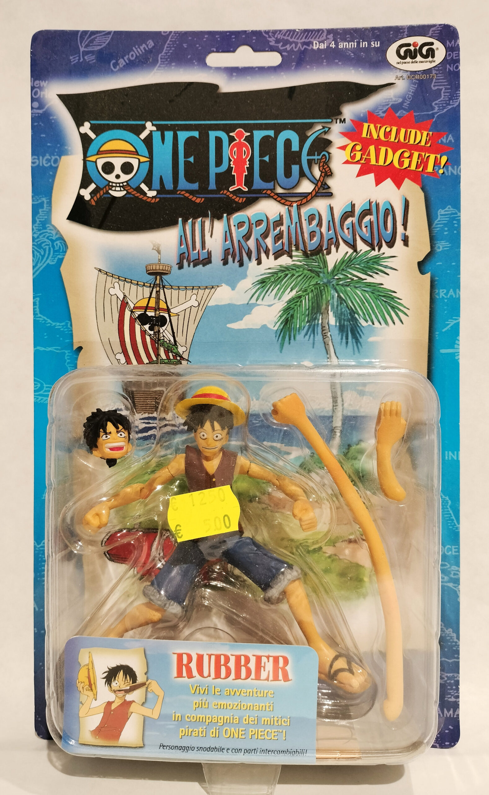 Serie One Piece – Rubber – In Blister