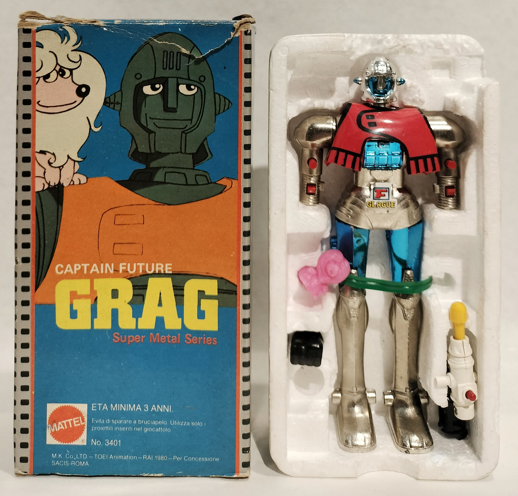 Grag – Capitan Futuro – In Box