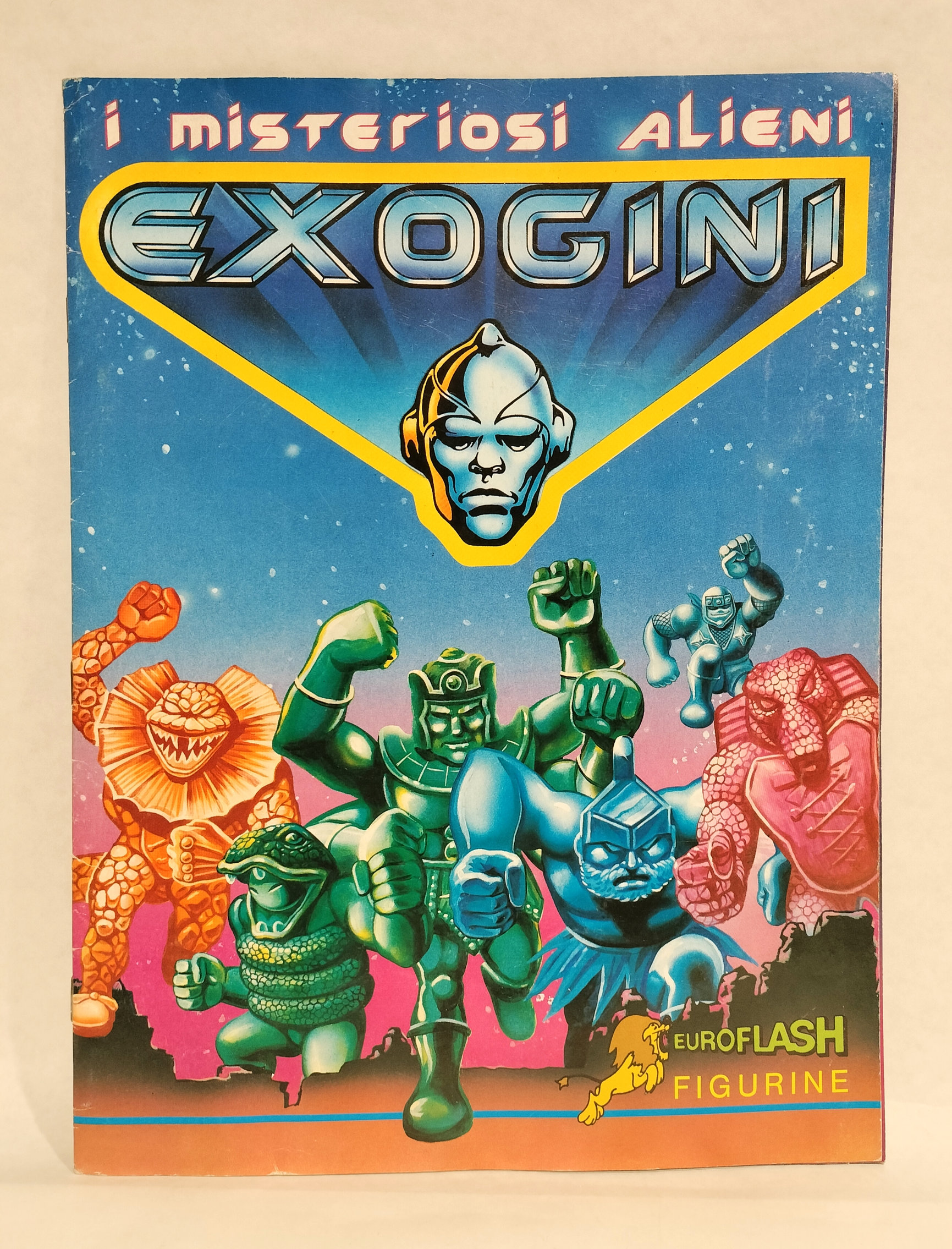 I Misteriosi Alieni Exogini – Alnum FIgurine Quasi Completo