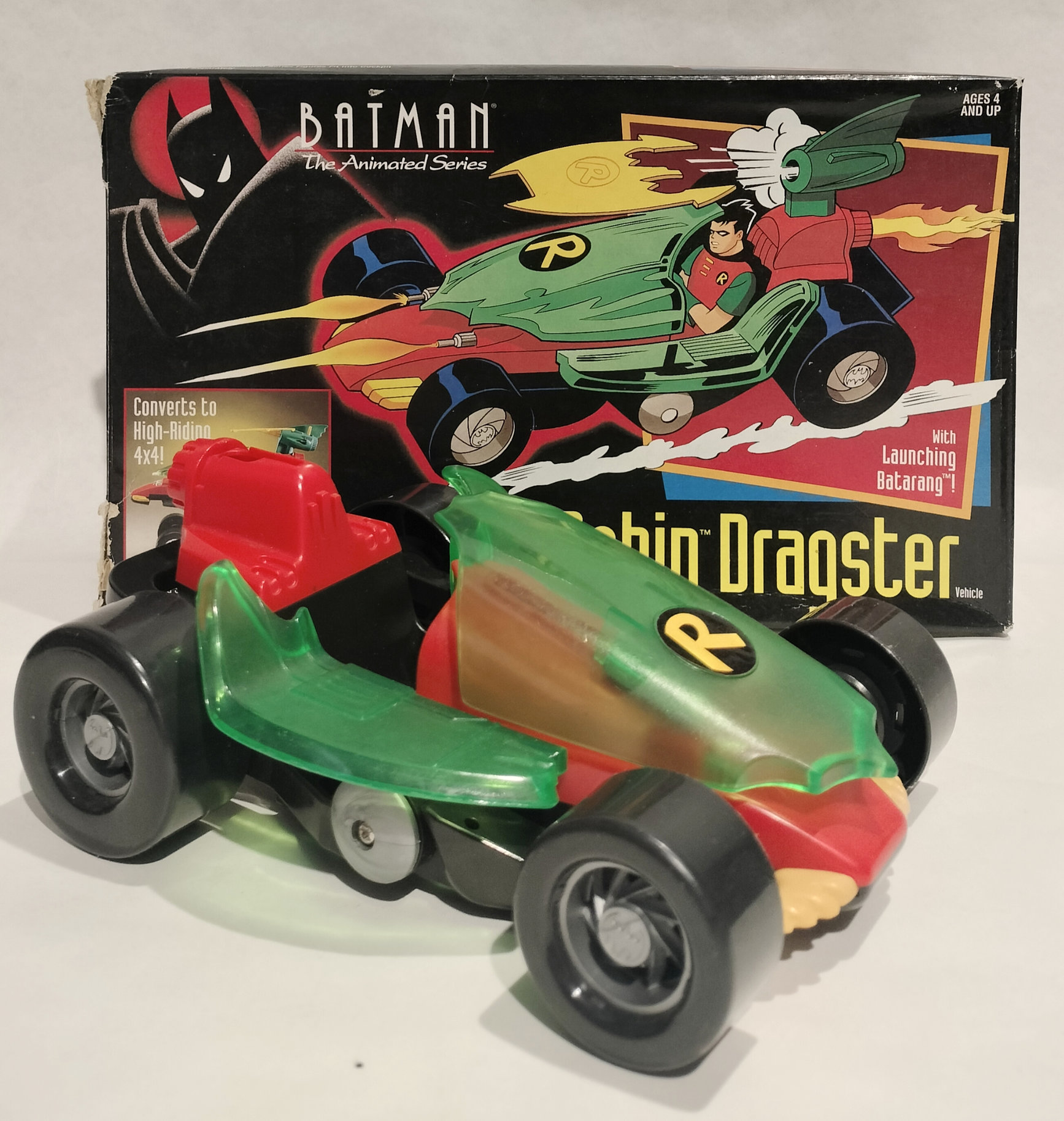 Batman Serie Animata – Robin Dragster – In Box