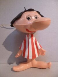 ANGELINO (strisce bianco-rosso) 1964 PAUL CAMPANI MODENA ITALY  – 14CM