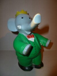 BABAR L.DE BRUNHOFF DELACOSTE M.IN FRANCE – 1968  – 15CM