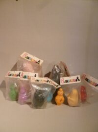 BARBAPAPA – FABIANPLASTICA – 1974 – SERIE COMPLETA IN BLISTER 25-12CM