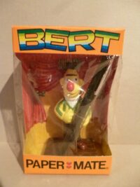 BERT (MUPPETS) – PORTAPENNA PAPERMATE GILLETTE SPA 1980-  IN BOX – 11CM