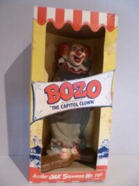 BOZO (BAGONGHI) THE OAK RUBBER COMPANY USA -ANNI’60 – IN BOX – 22CM