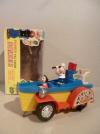 BRACCIO DI FERRO BOATMOBILE JUMBO AZRAK HAMWAY INC.  – IN BOX – 1974 – 13CM