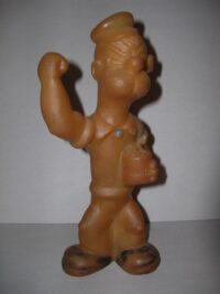 BRACCIO DI FERRO CON SPINACI  MONOCOLORE P.P.Y. – ANNI ’60 – 23CM