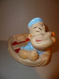 BRACCIO DI FERRO IN BARCA STALHWOOD TOY K.F.S. – ANNI ’60  – 12CM