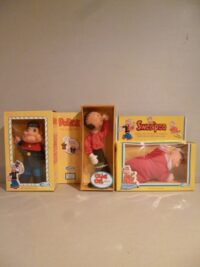 BRACCIO DI FERRO OLIVIA PISELLINO UNEEDA K.F.S. – 1979  -IN BOX –  18-18-23CM
