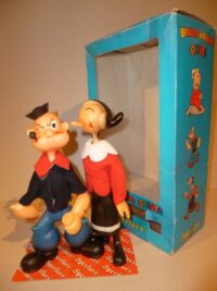 BRACCIO DI FERRO & OLIVIA SPERLARI  – 20CM (31CM – IN BOX)