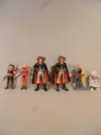 CAPITAN HARLOCK – FABIANPLASTICA – SERIE COMPLETA (PIU VARIANTE COLORE HARLOCK) – 5-6-8CM