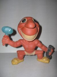 CLEVELAND INDIANS (MASCOTTE) REMPEL FRED G. REINERT ’50  – 17CM