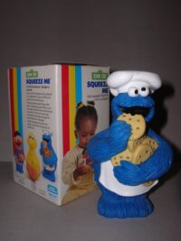 COCKIE MONSTER  – CBS TOYS MUPPETS INC. 1983 – IN BOX – 13CM