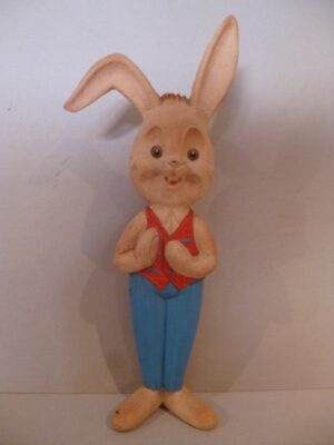 CONIGLIO VESTITO - ANNI’60 - 41CM