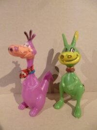 DINO E HOPPY PLASTICA SOFFIATA – 10CM