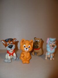 DODGER OLIVER FRANCIS GEORGETTE (OLIVER & C.) DISNEY CHINA – 1988 – 8-9CM