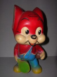 FOXI CON RACHETTA (KAUKA) PRODUCTION ROLF KAUKA -FOXI  – ANNI ’60 – 22CM