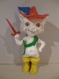 GATTO CON GLI STIVALI PLASTICA MOPLAS  – 21CM