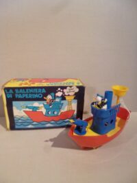 LA BALENIERA DI PAPERINO JUMBO W.D. POLISTIL – IN BOX – 15CM