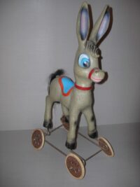 LUCIGNOLO SU RUOTE – ANNI ’60 – 56CM