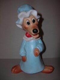LUPO VESTITO DA NONNA) LEDRA MADE IN ITALY  – 21CM