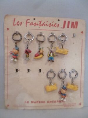 MARGOTTE FLAPPY ZEBEDEE POLLUX AMBROISE DISPLAY CON PORTACHIAVI ORTF SERGE DANOT 2-3-4CM