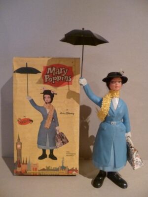 MARY POPPINS  (vinile) A CARICA GEYPER - IN BOX - MADE IN SPAIN W.D. -  1964 - 27CM