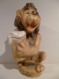 MASCOTTE MONACO 1972 LEONE LOWEN BRAU BEER – 18CM
