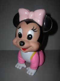 MINNIE BABY A GATTOMIAO ARCO DISNEY CHINA 1984  – 14CM