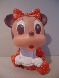MINNIE BABY (VESTITO ROSSO) LEDRAPLASTIC  – 13CM