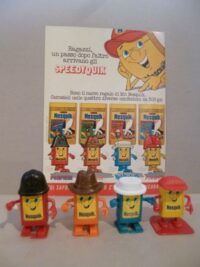 MISTER NESQUIK SALTAQUIK SCERIFFO BALLERINO POMPIERE – 7CM