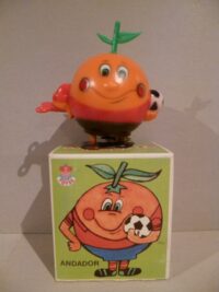 NARANJITO ESPANA 82 (vinile a carica) TOYS MADE IN SPAIN – IN BOX – 10CM