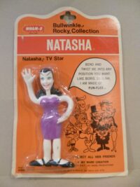 NATASHA (BULLWINKLE) WHAM-O PAT. J.WARD P. 1972  – IN BLISTER   – 13CM