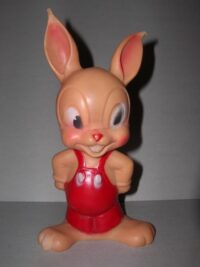 OSWALD RABBIT WALTER LANTZ CREATIONS SUN RUBBER CO. USA – ANNI ’60  – 19CM