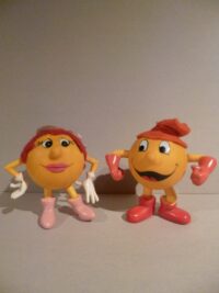 PAC MAN & PAC GIRL FIBA – ANNI’80 – 11-12CM