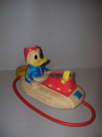 PAPERINO IN SOTTOMARINO DONALD DUCK BUBBLE SUB W.D.P. A CHILD GUIDANCE TOY  – 12CM