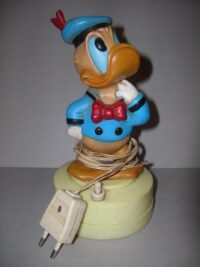 PAPERINO LAMPADA CON BASE – ANNI ’70  – 20CM
