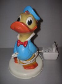 PAPERINO LAMPADA CON BASE LEDRA W.D.P. – ANNI ’70 – 22CM