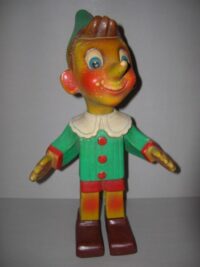 PINOCCHIO CANOVA GIOCATTOLI PADOVA – MADE IN ITALY – ANNI ’60 – 37CM