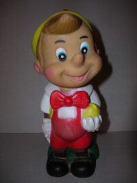 PINOCCHIO CON MELA W.D. -55  – ANNI ’70  – 20CM