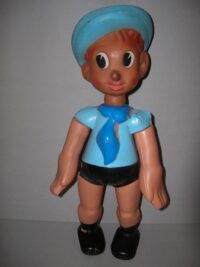 PINOCCHIO (CORPO PLASTICA) ARADEANCA -5  – ANNI ’60 – 38CM
