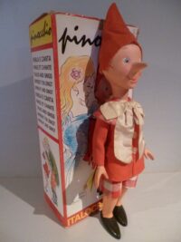 PINOCCHIO ITALOCREMONA – IN BOX  – ANNI ’60 –  48CM
