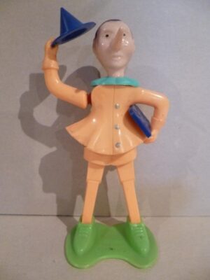 PINOCCHIO MAR VER (PLASTICA SOFFIATA) MODELLO BREVETTATO  - 15CM
