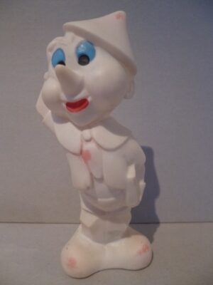 PINOCCHIO MONOCOLORE (BIANCO) LEDRAPLASTIC  - 16CM