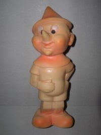 PINOCCHIO MONOCOLORE LEDRA MADE IN ITALY – 222  – ANNI ’60  – 20CM